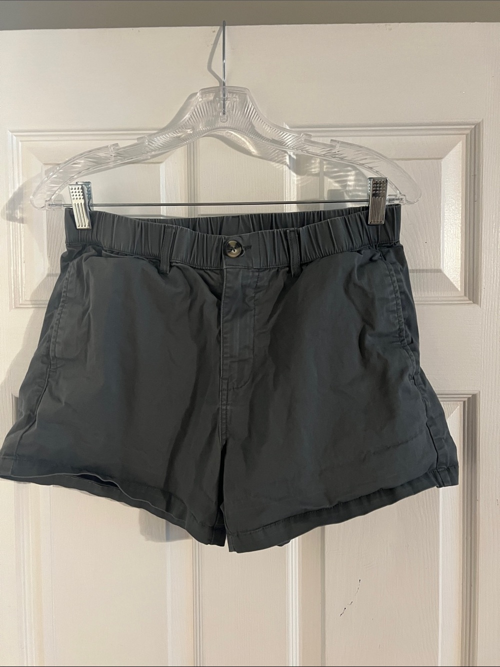 Women's Charcoal Cargo Shorts - Classic Casual